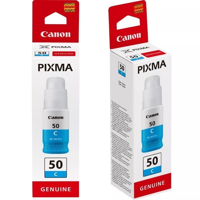 Botella de Tinta Original Canon GI-50/ Cian - изображение 3