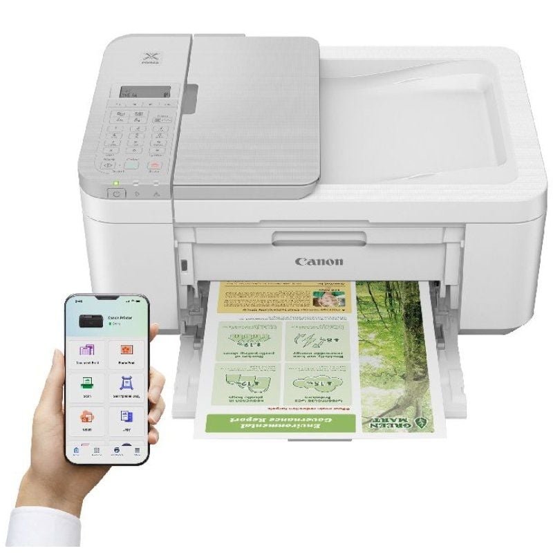 Multifunción Fotográfica Canon PIXMA TR4756i WiFi/ Duplex/ Fax/ Blanca - изображение 2