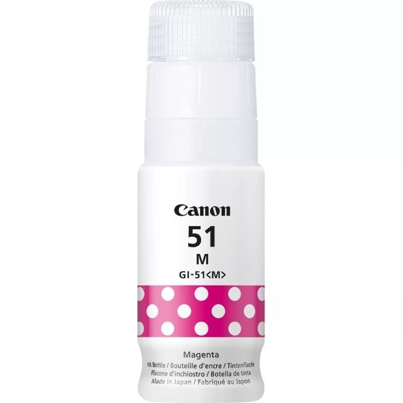 Botella de Tinta Original Canon GI-51/ Magenta - изображение 2