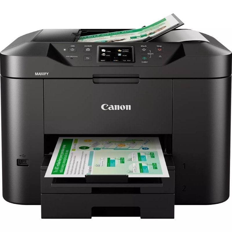 Multifunción Canon MAXIFY MB2750 WiFi/ Fax/ Dúplex/ Negra - изображение 3