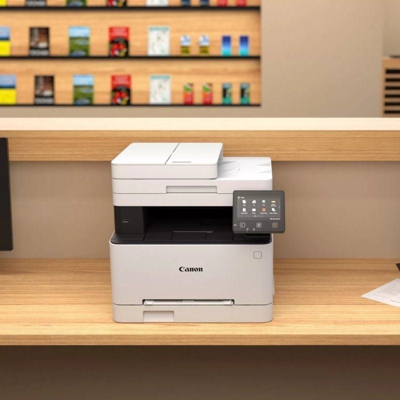 Multifunción Láser Color Canon i-SENSYS MF651Cw WiFi/ Blanca - изображение 4