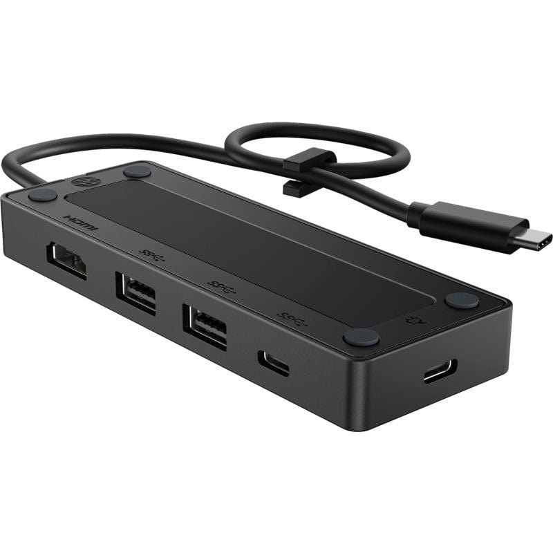 Docking USB Tipo-C HP G3/ 2xUSB/ 1xUSB Tipo-C/ 1xHDMI/ 1xUSB Tipo-C PD/ Negro - изображение 2