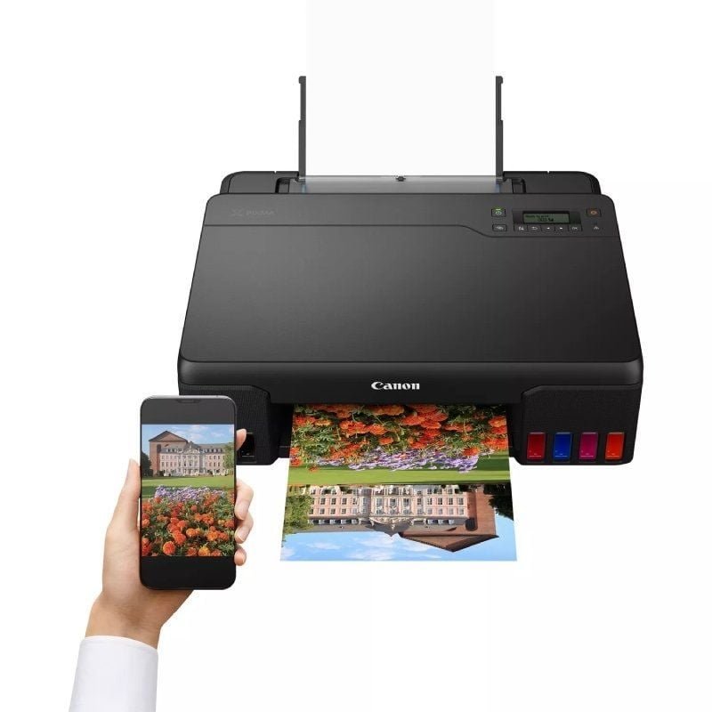 Impresora Fotográfica Canon PIXMA G550 MegaTank WiFi/ Negra - изображение 5