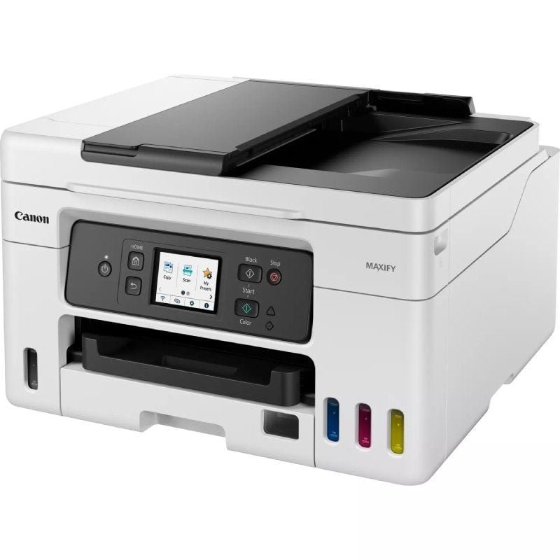 Multifunción Recargable Canon MAXIFY GX4050 MegaTank WiFi/ Fax/ Dúplex/ Blanca - изображение 2