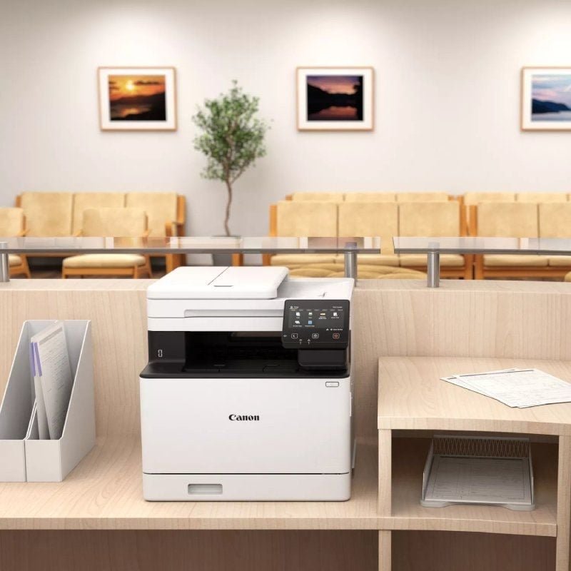 Multifunción Láser Color Canon i-SENSYS MF754Cdw WiFi/ Fax/ Dúplex/ Blanca - изображение 4