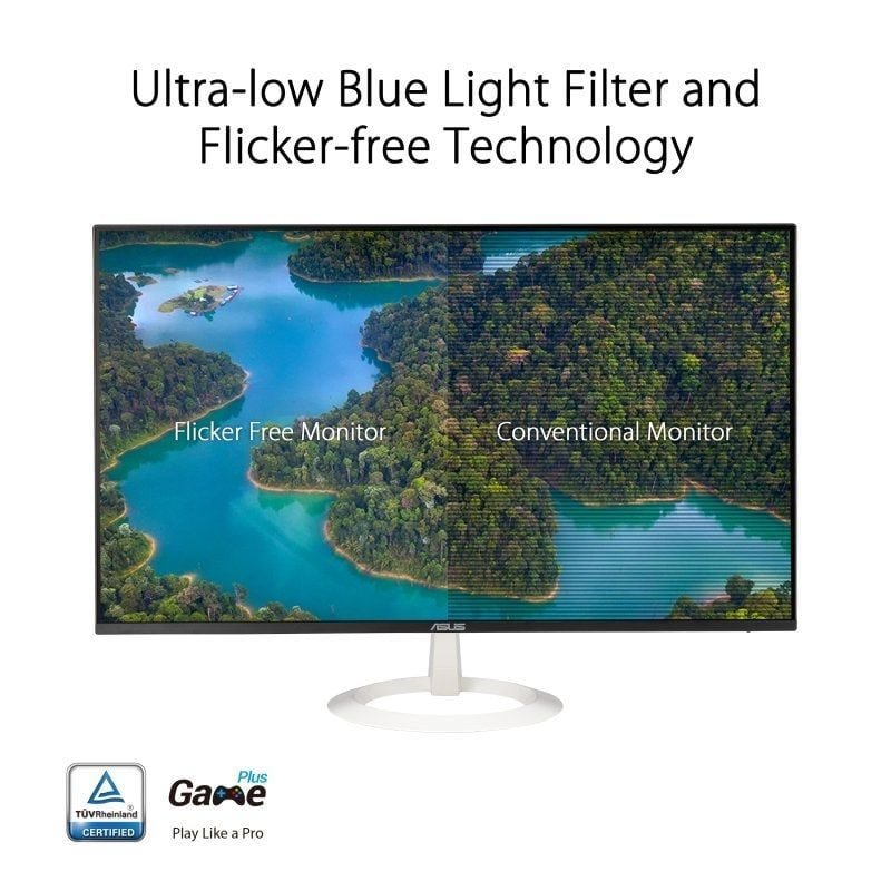Monitor Asus VZ24EHF-W 23.8"/ Full HD/ Blanco - изображение 4