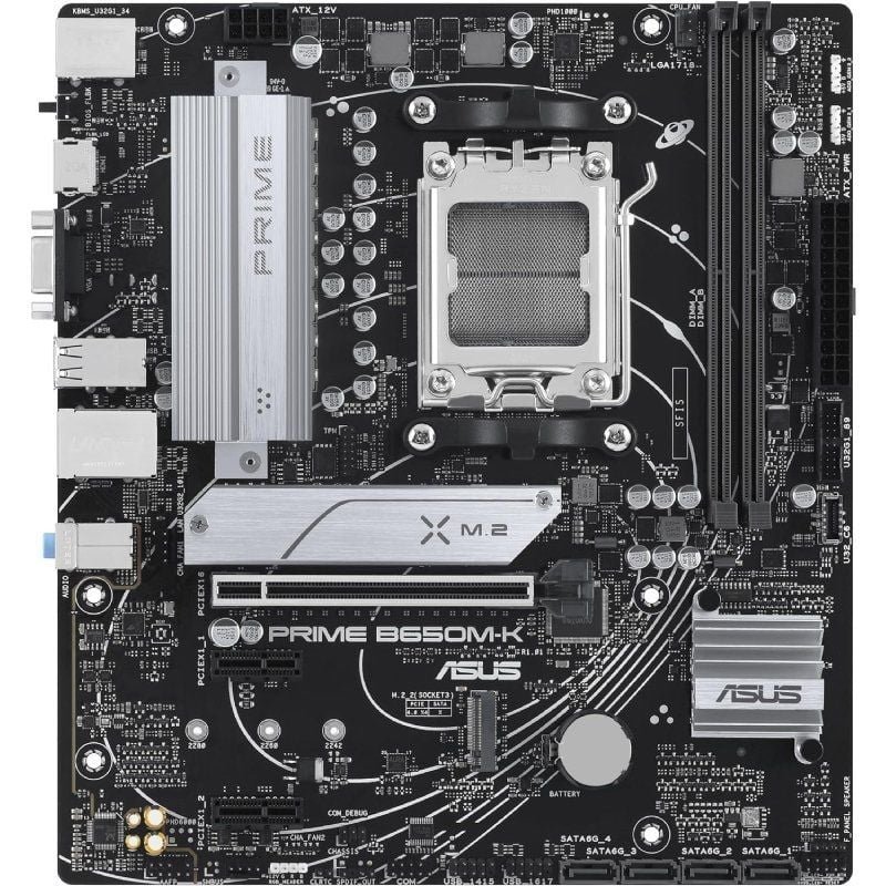 Placa Base Asus Prime B650M-K/ Socket AM5/ Micro ATX - изображение 2