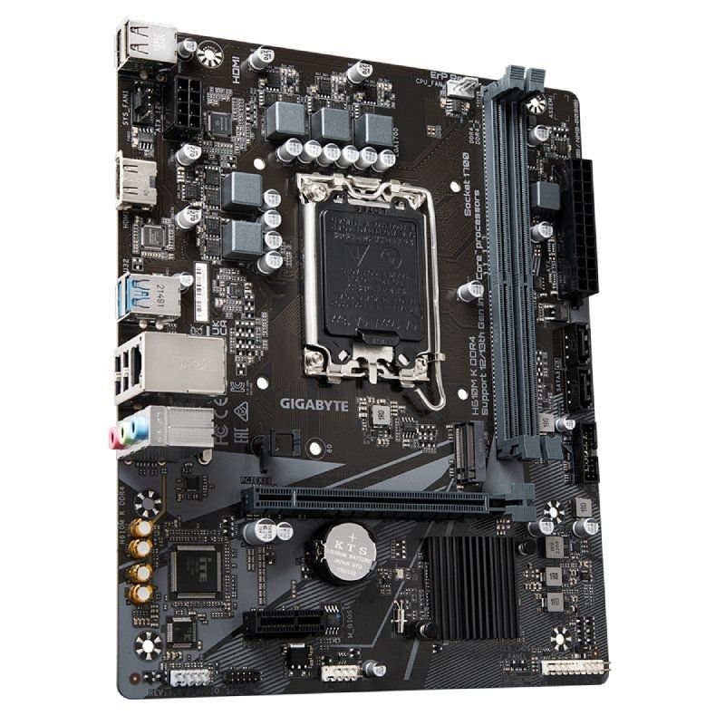 Placa Base Gigabyte H610M K DDR4 Socket 1700/ Micro ATX - изображение 3