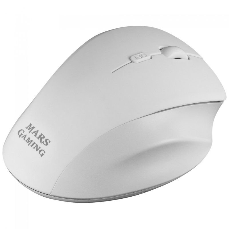 Ratón Gaming Inalámbrico Mars Gaming MMWERGO/ Hasta 3200 DPI/ Blanco - изображение 3
