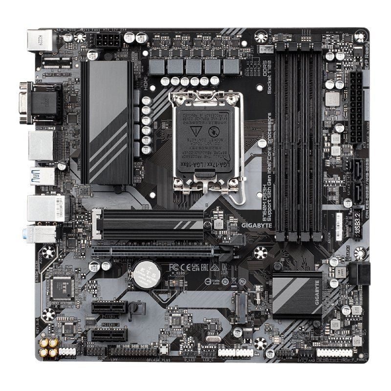 Placa Base Gigabyte B760M DS3H Socket 1700/ Micro ATX - изображение 2