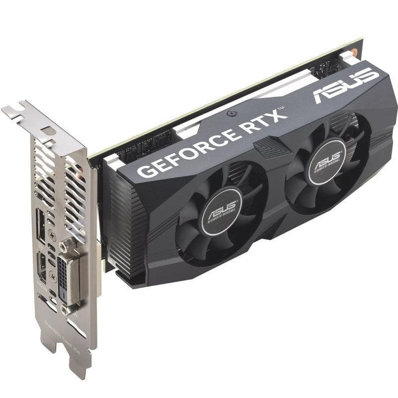 Tarjeta Gráfica Asus GeForce RTX 3050 LP BRK OC Edition/ 6GB GDDR6/ Compatible con Perfil Bajo - изображение 4