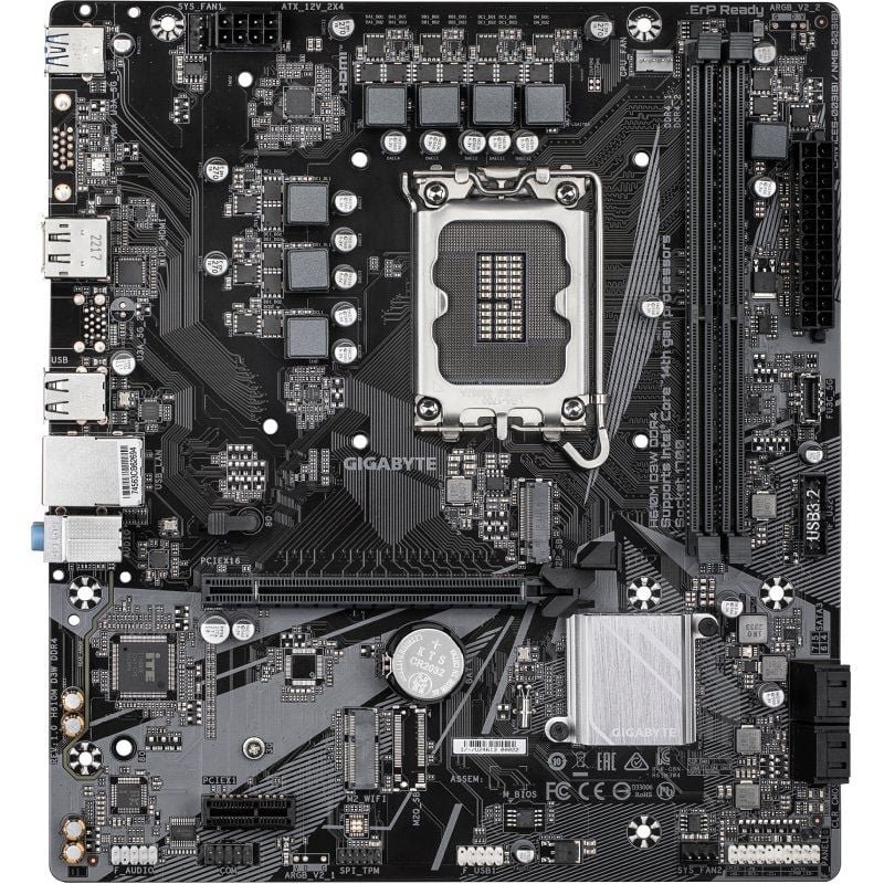 Placa Base Gigabyte H610M D3W DRR4 Socket 1700/ Micro ATX - изображение 2