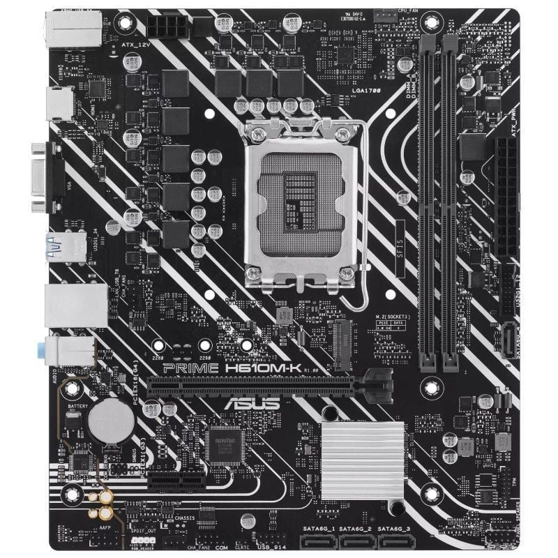 Placa Base Asus Prime H610M-K Socket 1700/ Micro ATX - изображение 2