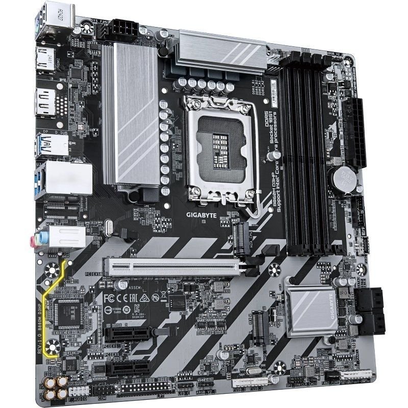 Placa Base Gigabyte B860M DS3H Socket 1851/ Micro ATX - изображение 3