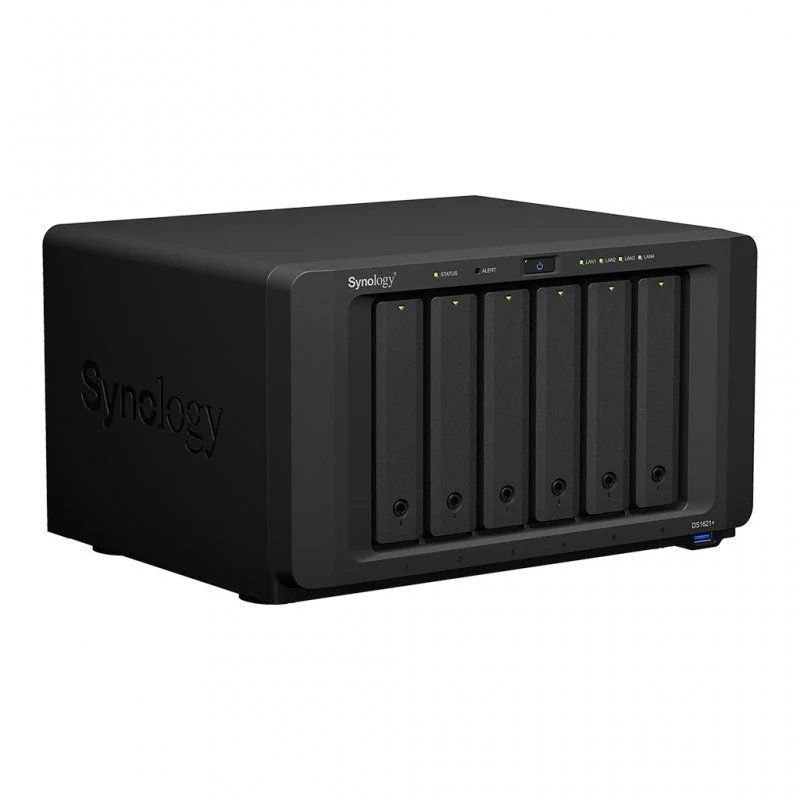 NAS Synology Diskstation DS1621+/ 6 Bahías 3.5"- 2.5"/ 4GB DDR4/ Formato Torre - изображение 3