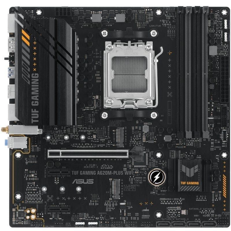 Placa Base Asus TUF GAMING A620M-PLUS WiFi Socket AM5/ Micro ATX - изображение 2