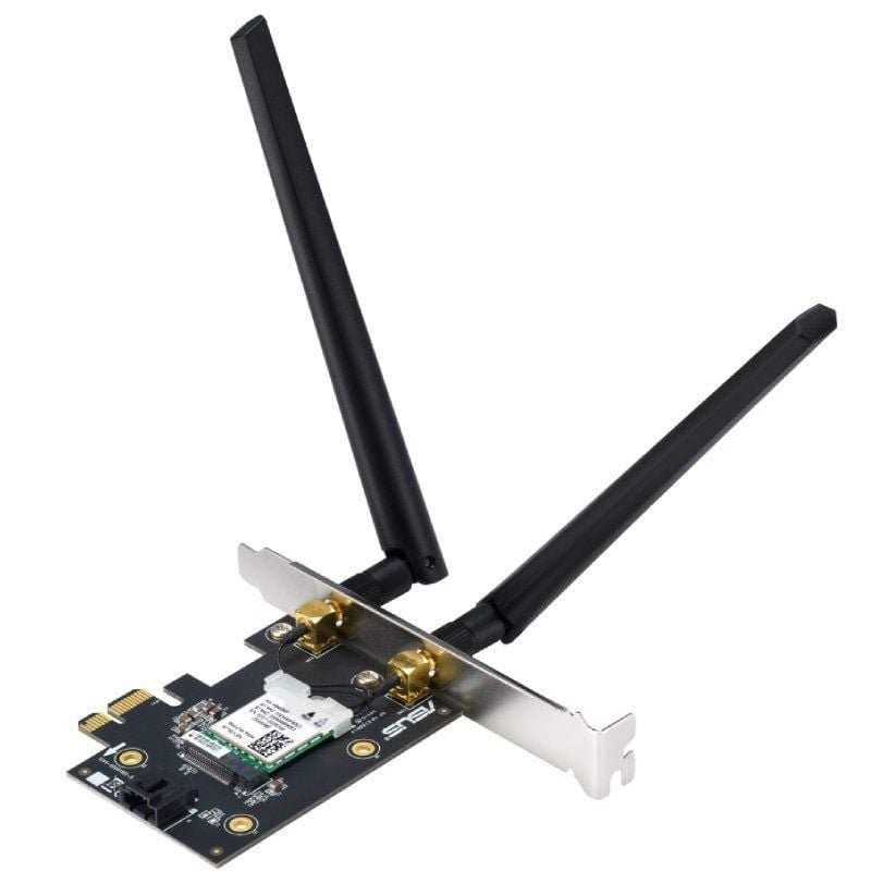 Tarjeta de Red Inalámbrica-PCI Express Asus PCE-AXE5400/ 5400Mbps/ 2.4/5/6GHz - изображение 3