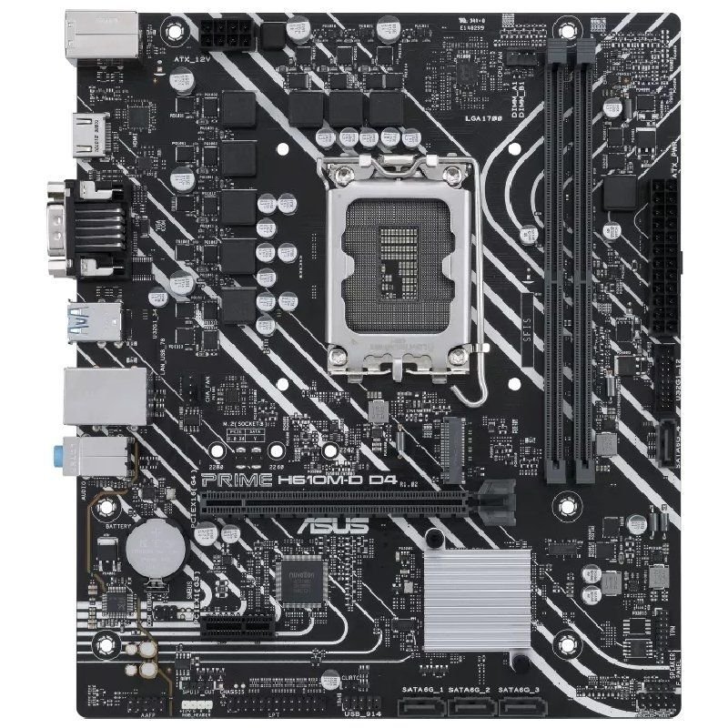 Placa Base Asus Prime H610M-D D4/ Socket 1700/ Micro ATX - изображение 2