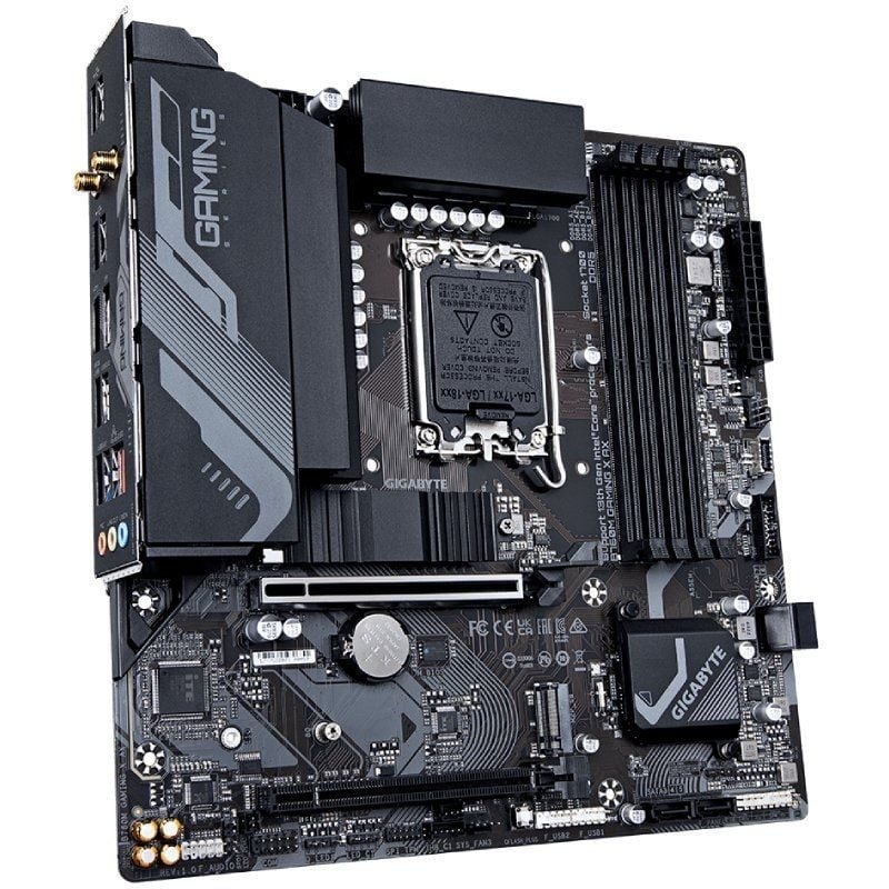 Placa Base Gigabyte B760M GAMING X AX Socket 1700/ Micro ATX - изображение 3
