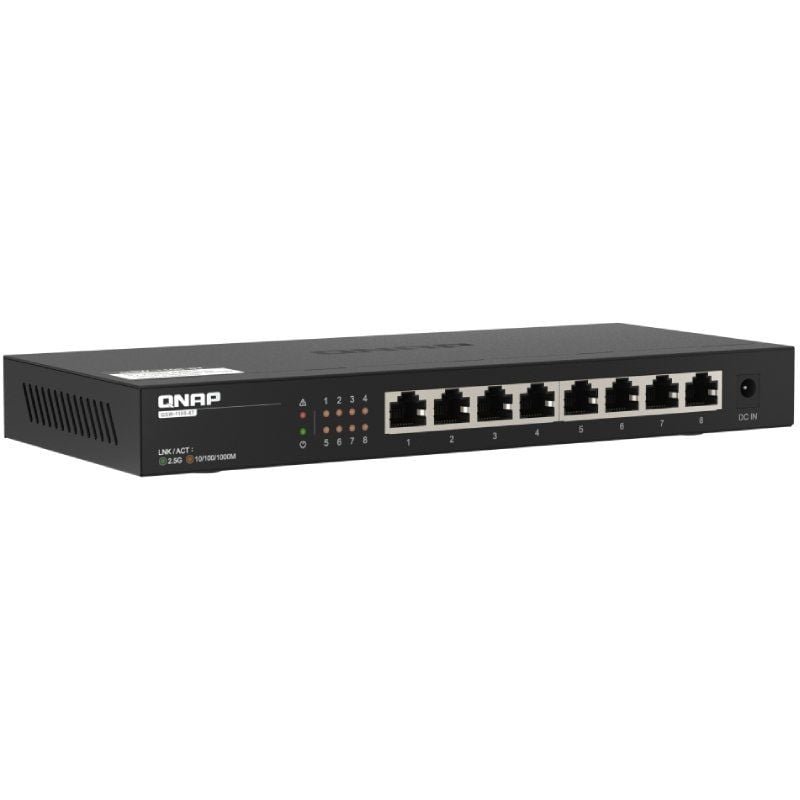 Switch QNAP QSW-1108-8T 8 Puertos/ RJ-45 10/100/1000/2.5GBASE - изображение 2