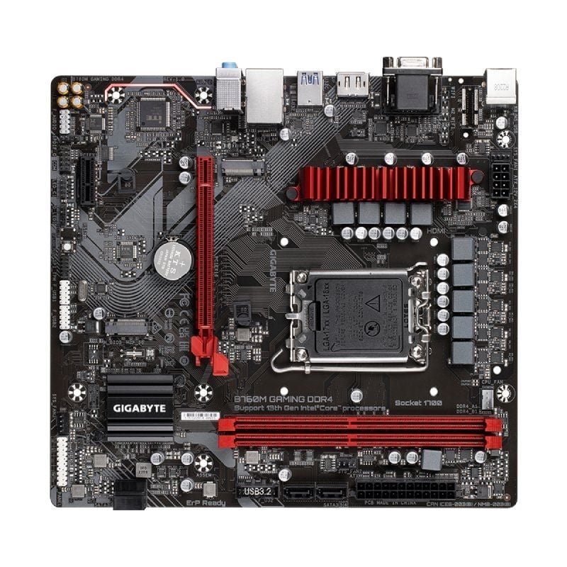 Placa Base Gigabyte B760M GAMING DDR4 Socket 1700/ Micro ATX - изображение 4