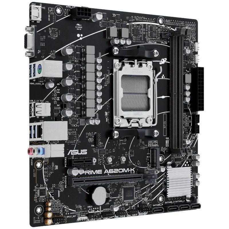 Placa Base Asus Prime A620M-K Socket AM5/ Micro ATX - изображение 3
