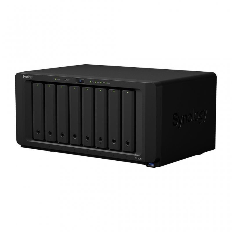 NAS Synology Diskstation DS1821+/ 8 Bahías 3.5"- 2.5"/ 4GB DDR4/ Formato Torre - изображение 3