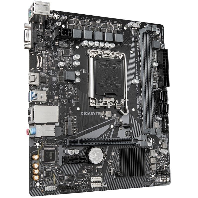 Placa Base Gigabyte H610M H V3 DDR4 Socket 1700/ Micro ATX - изображение 3