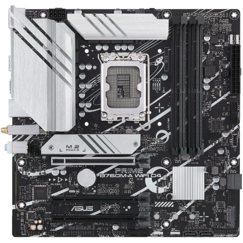 Placa Base Asus PRIME B760M-A WIFI D4 Socket 1700/ Micro ATX - изображение 2