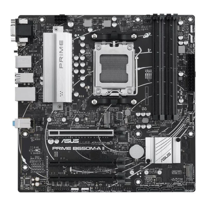 Placa Base Asus Prime B650M-A II-CSM/ Socket AM5/ Micro ATX - изображение 2