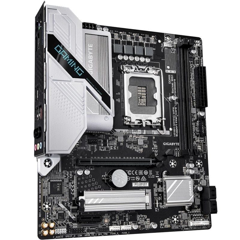 Placa Base Gigabyte H810M GAMING WIFI 6 Socket 1851/ Micro ATX - изображение 3