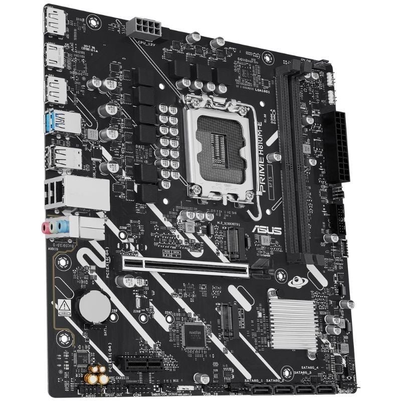 Placa Base Asus Prime H810M-E-CSM/ Socket 1851/ DDR5/ PCIe 4.0/ Micro ATX