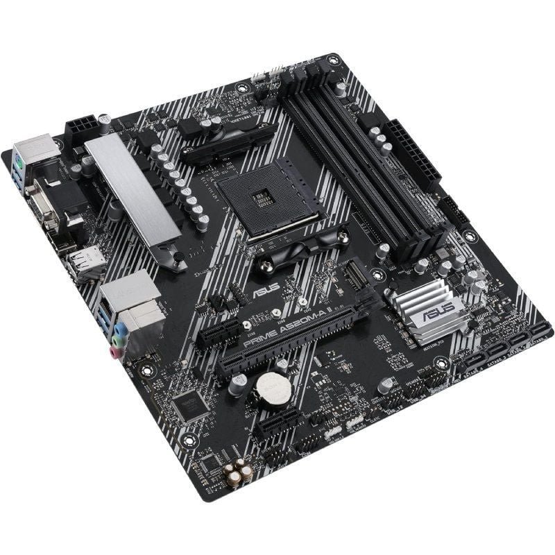 Placa Base Asus Prime A520M-A II/CSM Socket AM4/ Micro ATX - изображение 4