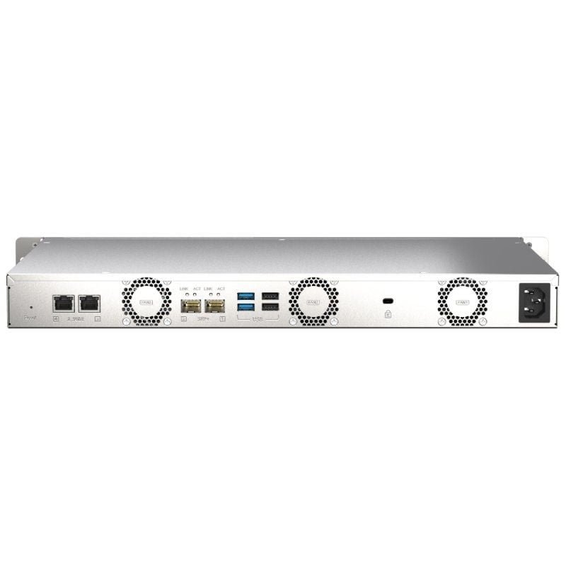 NAS QNAP TS-435XEU/ 4 Bahías 3.5"- 2.5"/ 4GB DDR4/ Formato Rack 1U - изображение 3