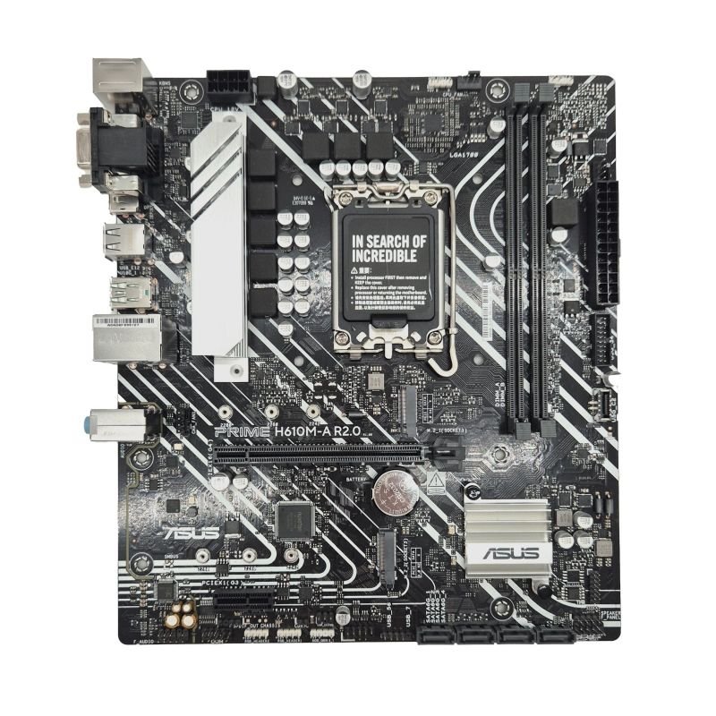Placa Base Asus Prime H610M-A R2.0/ Socket 1700/ DDR5/ PCIe 4.0/ Micro ATX