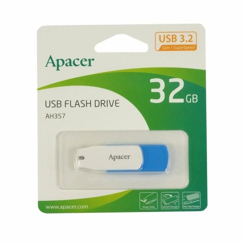 Pendrive 32GB Apacer AH357 USB 3.2 - изображение 3
