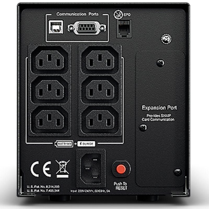 SAI Línea Interactiva Cyberpower PR750ELCD/ 750VA-675W/ 6 Salidas/ Formato Torre - изображение 4