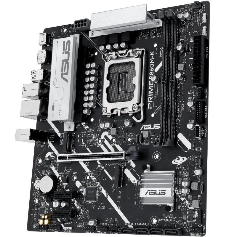 Placa Base Asus PRIME B860M-K Socket 1851/ DDR5/ PCIe 5.0/ Micro ATX