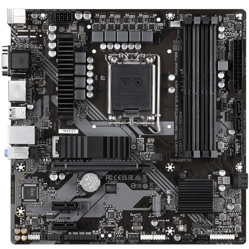 Placa Base Gigabyte B760M DS3H DDR4 Socket 1700/ Micro ATX - изображение 3