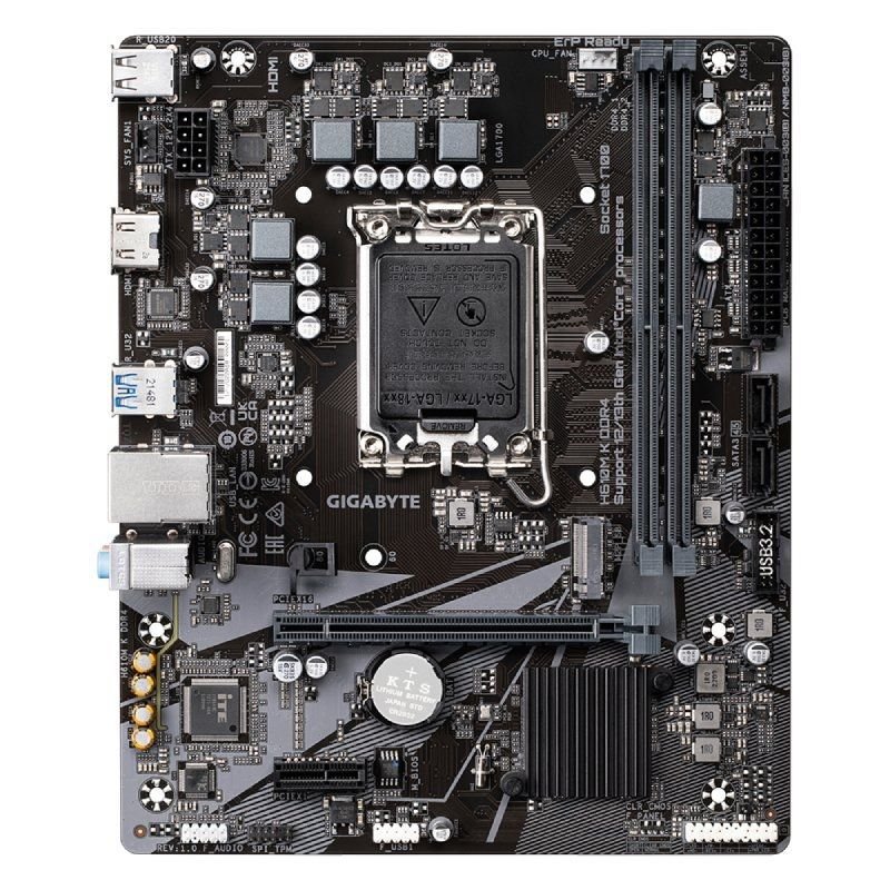 Placa Base Gigabyte H610M K DDR4 Socket 1700/ Micro ATX - изображение 2