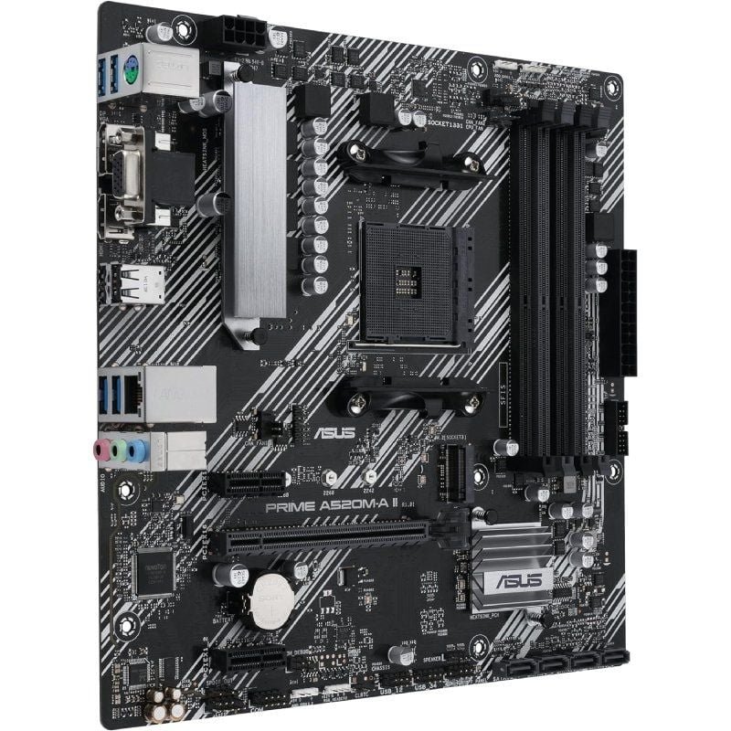 Placa Base Asus Prime A520M-A II/CSM Socket AM4/ Micro ATX - изображение 3