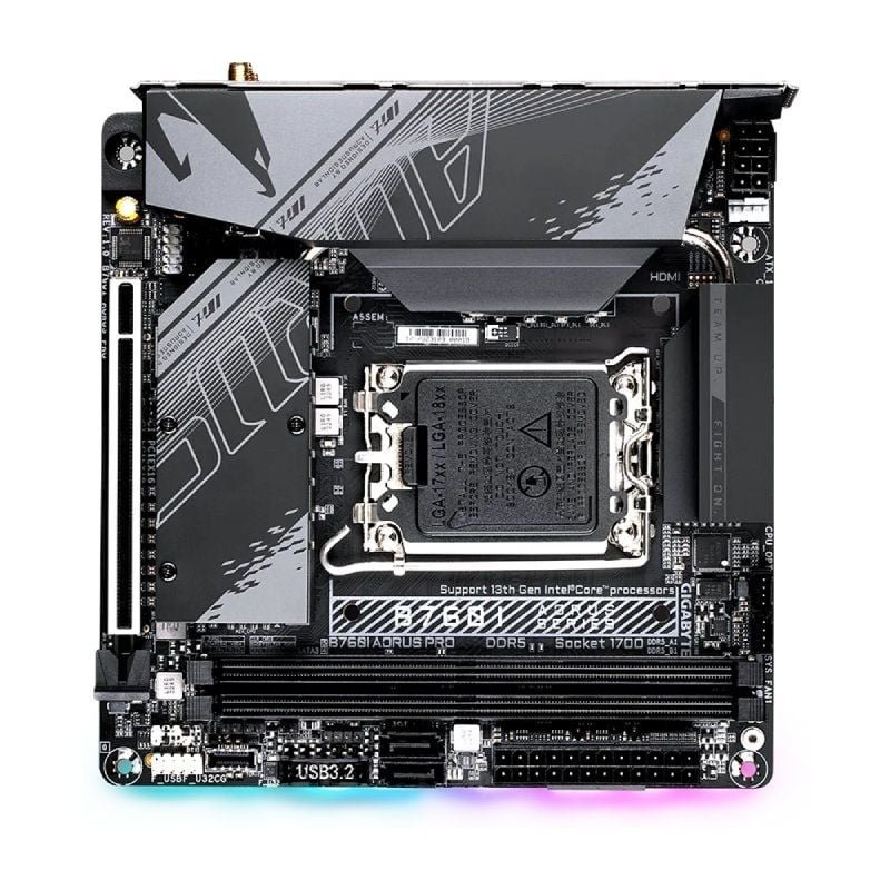 Placa Base Gigabyte B760I AORUS PRO Socket 1700/ Mini-ITX - изображение 3