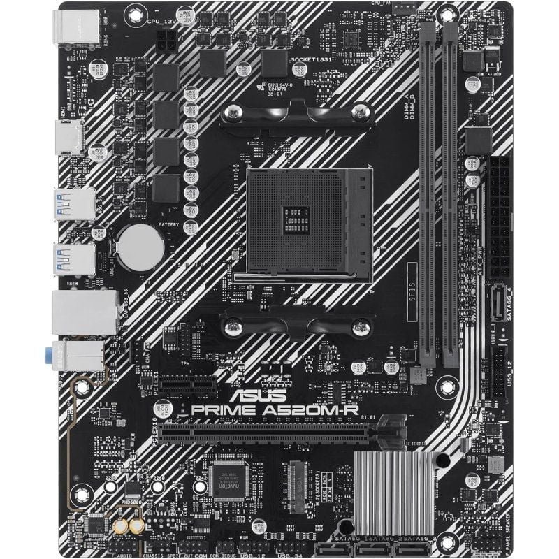 Placa Base Asus Prime A520M-R Socket AM4/ Micro ATX - изображение 3