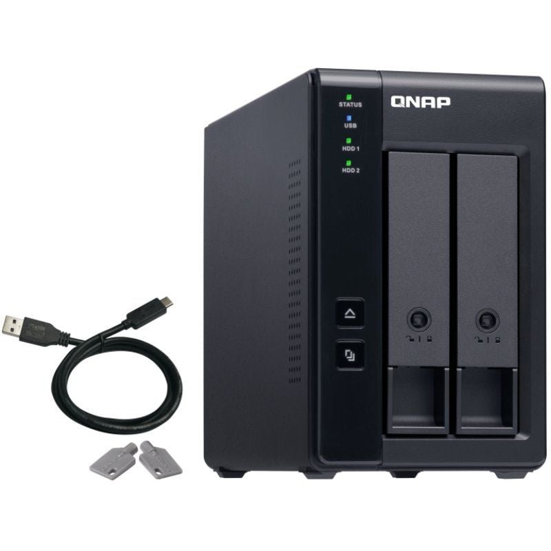 DAS QNAP TR-002/ 2 Bahías 3.5"- 2.5"/ Formato Torre - изображение 2