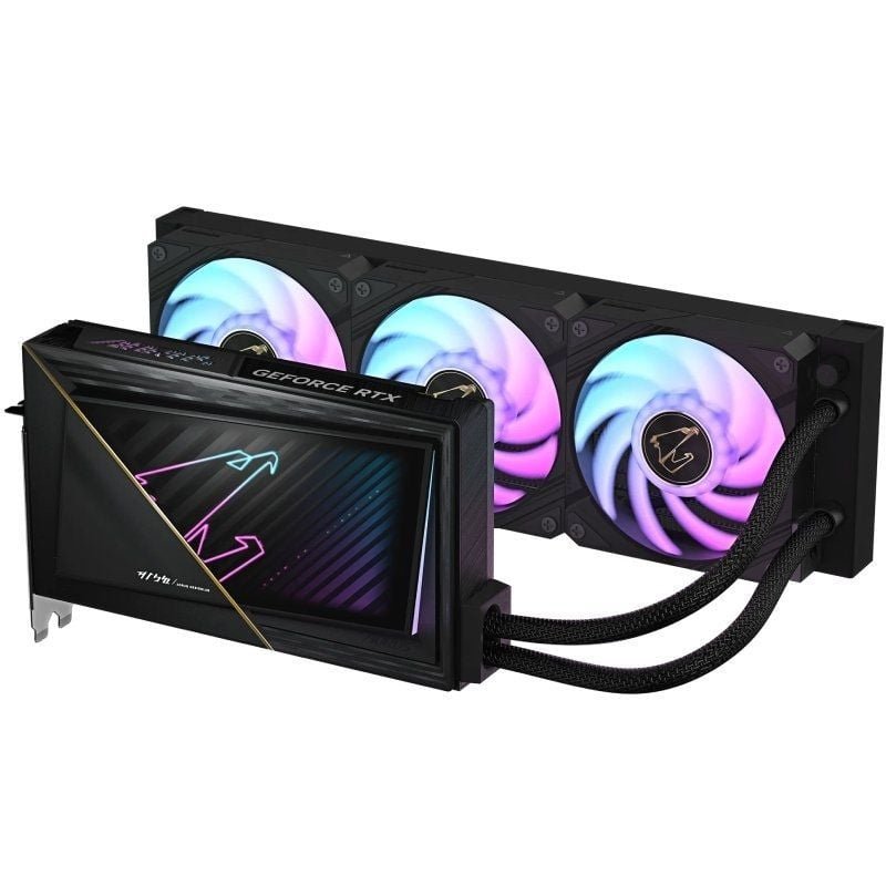 Tarjeta Gráfica Gigabyte AORUS GeForce RTX 5090 Xtreme WaterForce/ 32GB GDDR7 - изображение 3