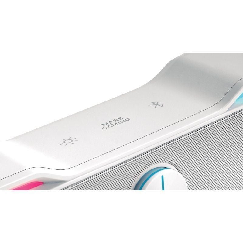 Barra de Sonido con Bluetooth Mars Gaming MSBX/ 10W/ 2.0/ Blanca - изображение 3