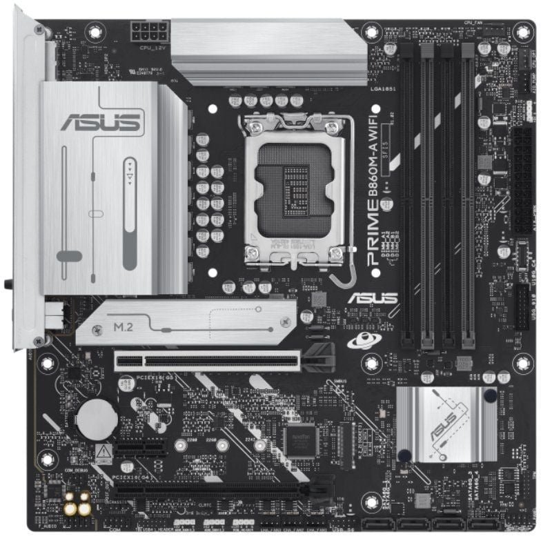 Placa Base Asus PRIME B860M-A WIFI Socket 1851/ Micro ATX - изображение 2