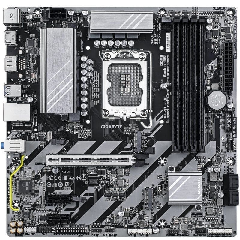 Placa Base Gigabyte B860M D3HP Socket 1851/ Micro ATX - изображение 2
