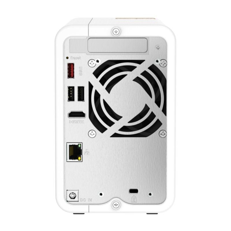NAS QNAP TS-262-4G/ 2 Bahías 3.5"- 2.5"/ 4GB/ Formato Torre - изображение 4