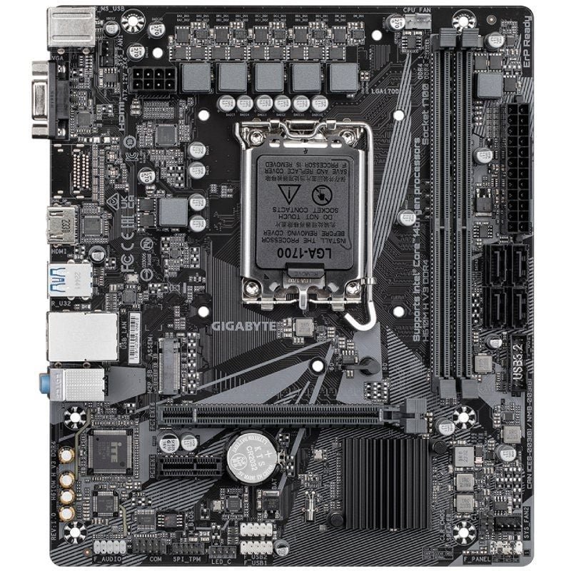 Placa Base Gigabyte H610M H V3 DDR4 Socket 1700/ Micro ATX - изображение 2